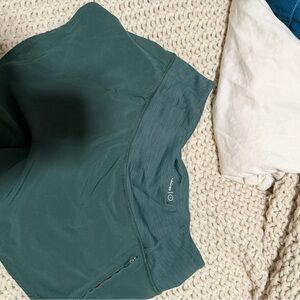 Outdoor Voices Teal Active Running Shorts